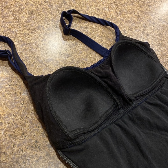 NWT Profile By Gottex Navy Blue Tankini Top 6 (Swim Top Only) - Picture 13 of 17